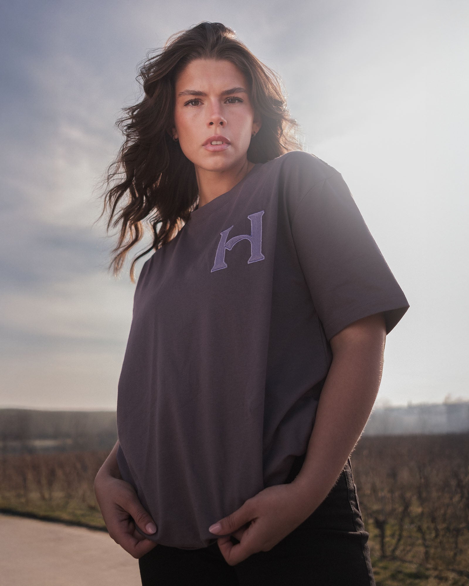 Highkuna-H - T-Shirt - Dark Purple
