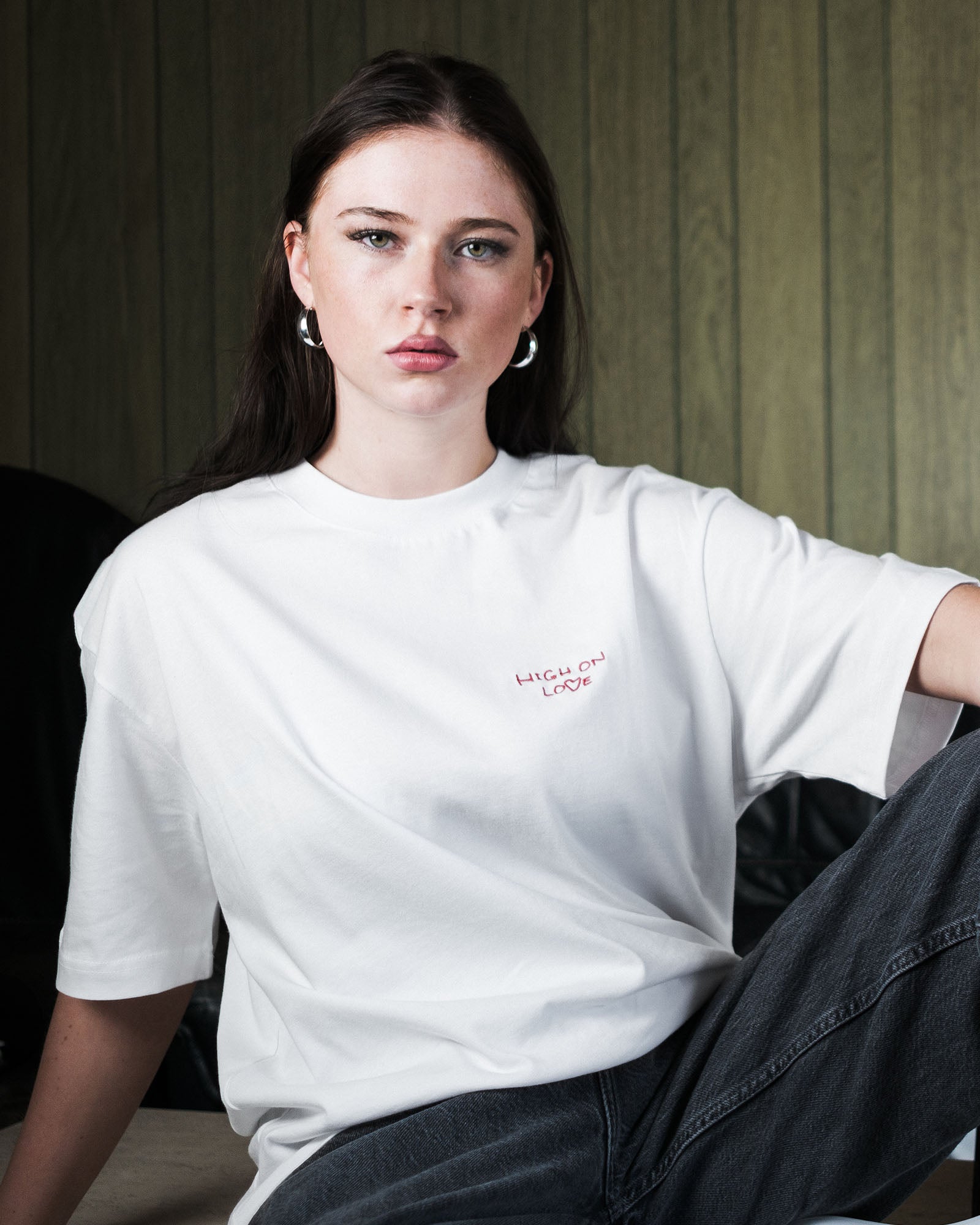 High On Love - T-Shirt - White