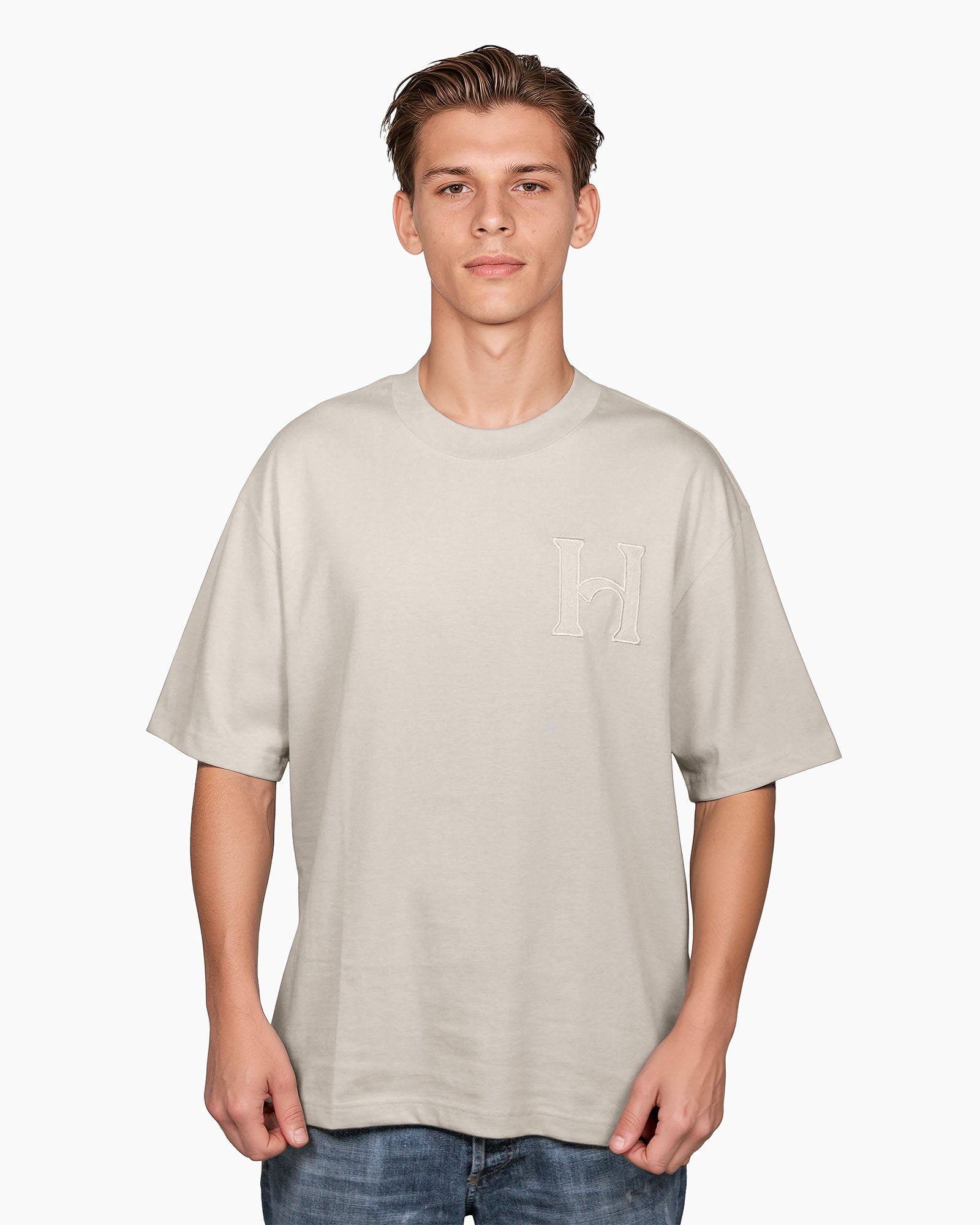 Highkuna-H - T-Shirt - Taupe