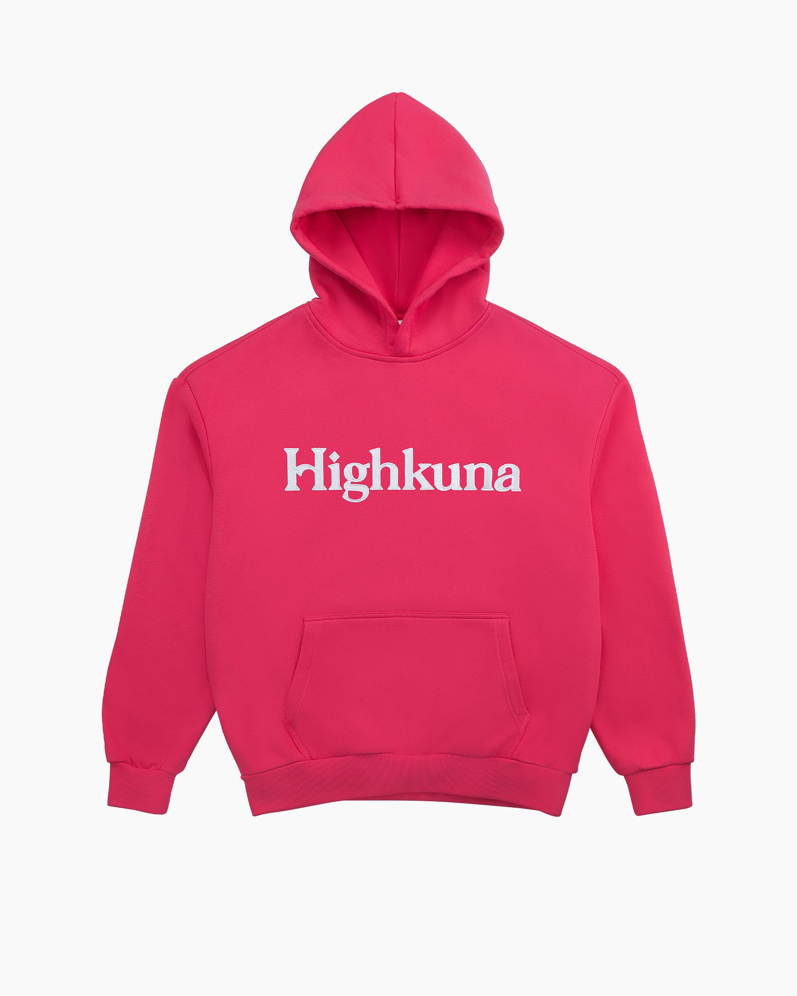 Hoodie - Pink/White