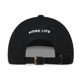 MORE LIFE - Dad Hat - Black