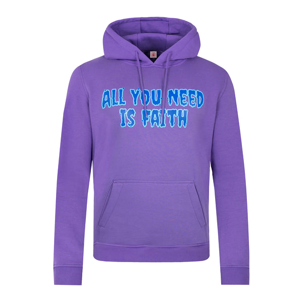 ALL YOU NEED IS FAITH - Hoodie - Magic Purple