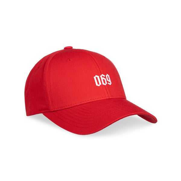 069 WORLDWIDE Baseball Cap - Red